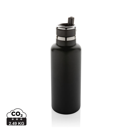 Hydro RCS recycled stainless steel vacuum bottle with spout - Custom Wood Designs