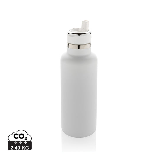 Hydro RCS recycled stainless steel vacuum bottle with spout - Custom Wood Designs