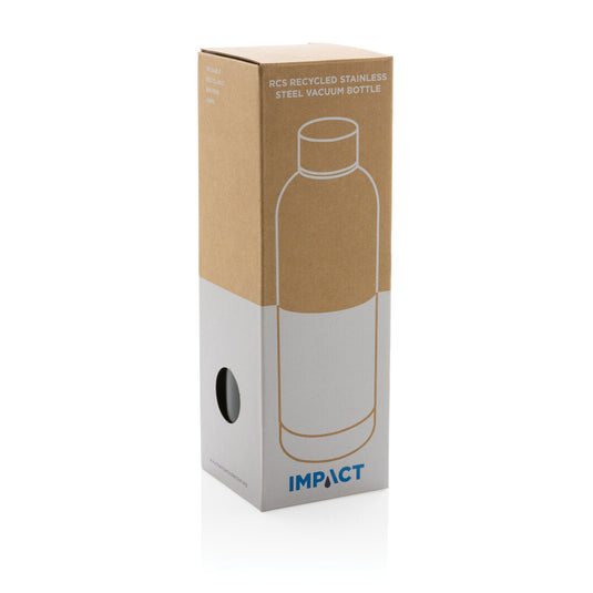 RCS Recycled stainless steel Impact vacuum bottle - Custom Wood Designs