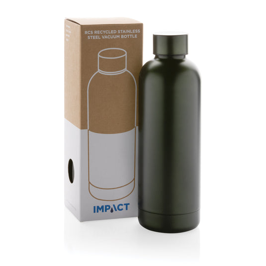 RCS Recycled stainless steel Impact vacuum bottle - Custom Wood Designs