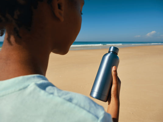 RCS Recycled stainless steel Impact vacuum bottle - Custom Wood Designs