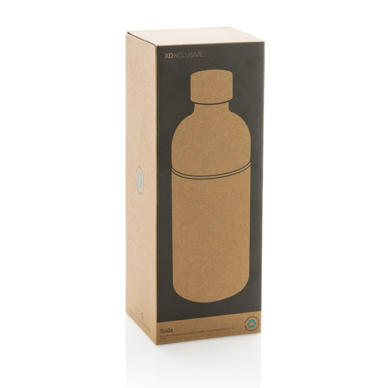 Load image into Gallery viewer, Soda RCS certified re-steel carbonated drinking bottle - Custom Wood Designs
