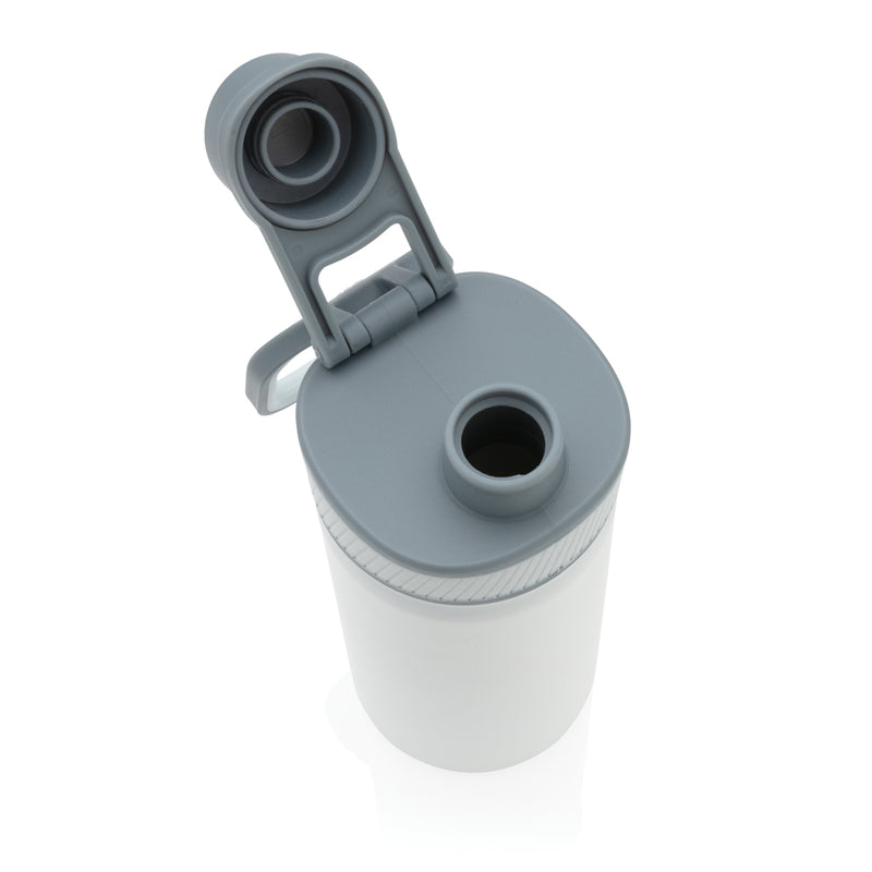 Load image into Gallery viewer, Vacuum stainless steel bottle with sports lid 550ml - Custom Wood Designs
