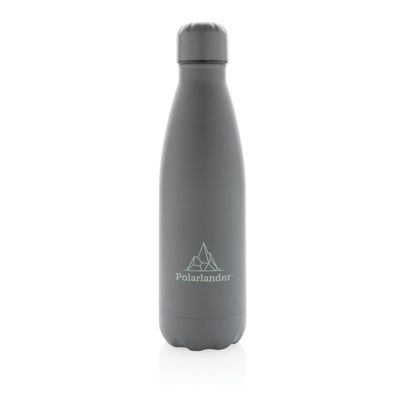 Load image into Gallery viewer, Solid color stainless steel vacuum drinkware bottle, 500 ml, by XD Collection, featuring a sleek, durable design.
