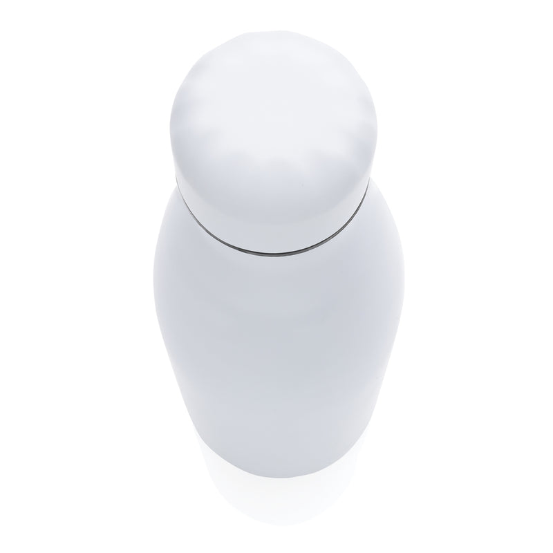 Load image into Gallery viewer, Solid color stainless steel vacuum drinkware bottle, 500 ml, by XD Collection, featuring a sleek design and secure lid.
