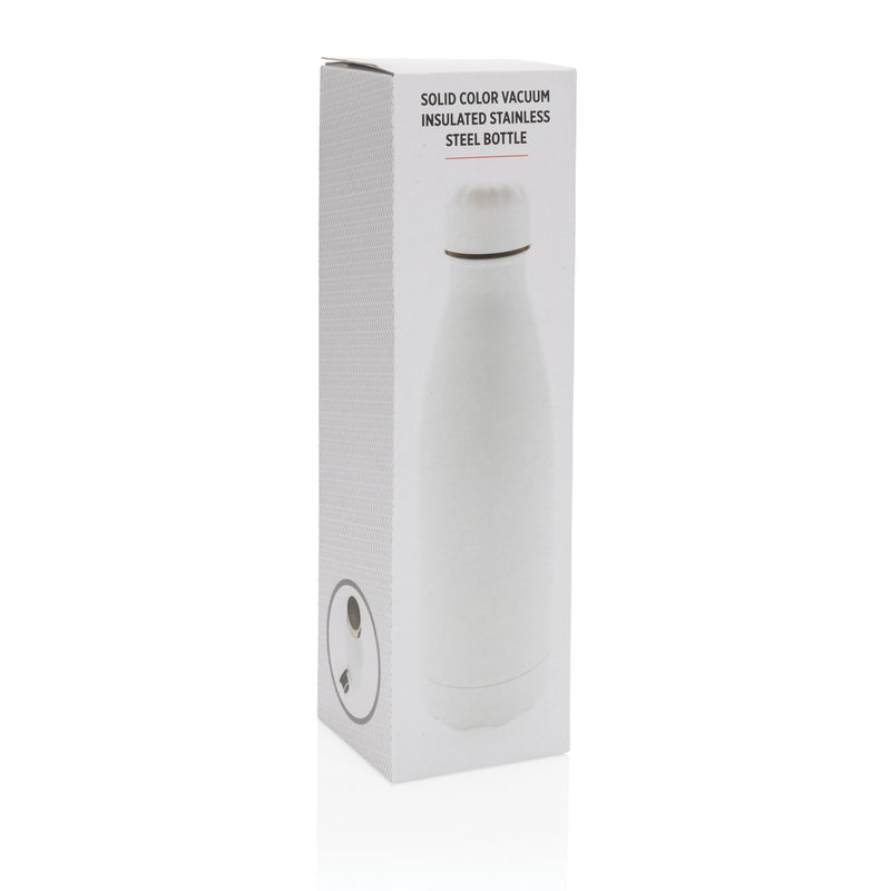 Load image into Gallery viewer, Solid color stainless steel vacuum bottle, 500 ml, XD Collection drinkware with sleek design and durable construction.
