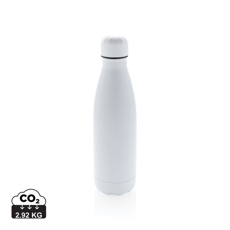 Load image into Gallery viewer, Solid color stainless steel vacuum bottle by XD Collection, 500 ml drinkware with sleek, insulated design for hot or cold beverages.
