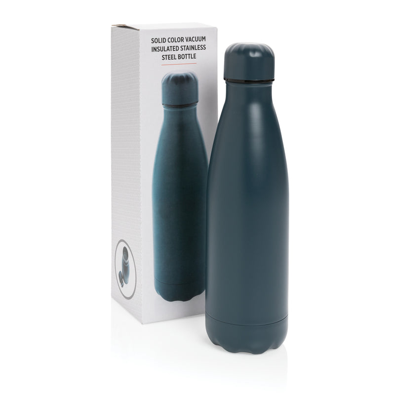 Load image into Gallery viewer, Stainless steel vacuum drinkware bottle in solid color, 500 ml capacity from XD Collection, showing the sleek, insulated design.
