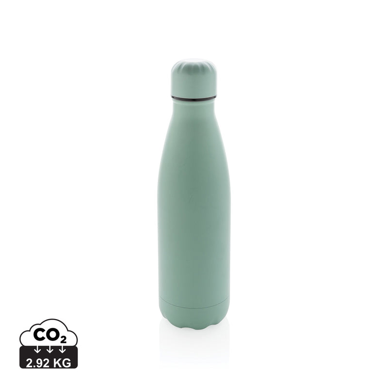 Load image into Gallery viewer, Solid color stainless steel vacuum bottle, 500ml, by XD Collection, shown in a sleek, insulated drinkware design.
