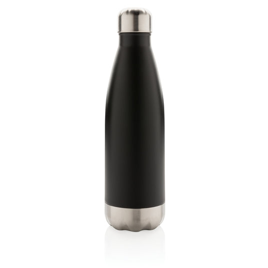 Stainless steel vacuum insulated drinkware bottle by XD Collection with a sleek, modern design and a secure lid.