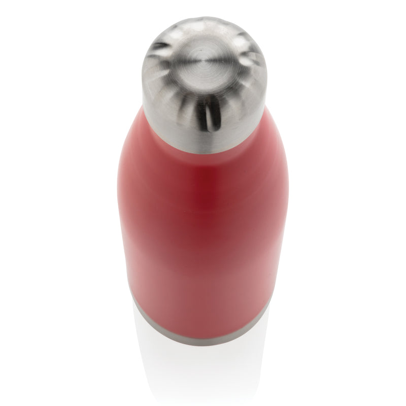 Load image into Gallery viewer, Stainless steel vacuum insulated bottle by XD Collection, drinkware with a sleek design and secure lid for hot or cold beverages.
