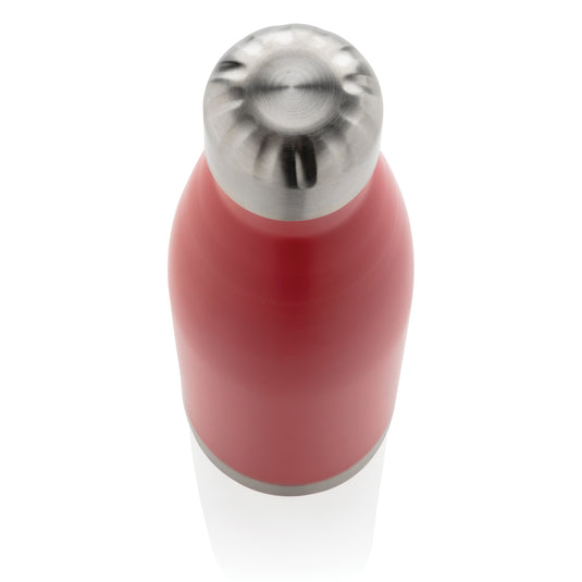Stainless steel vacuum insulated bottle by XD Collection, drinkware with a sleek design and secure lid for hot or cold beverages.