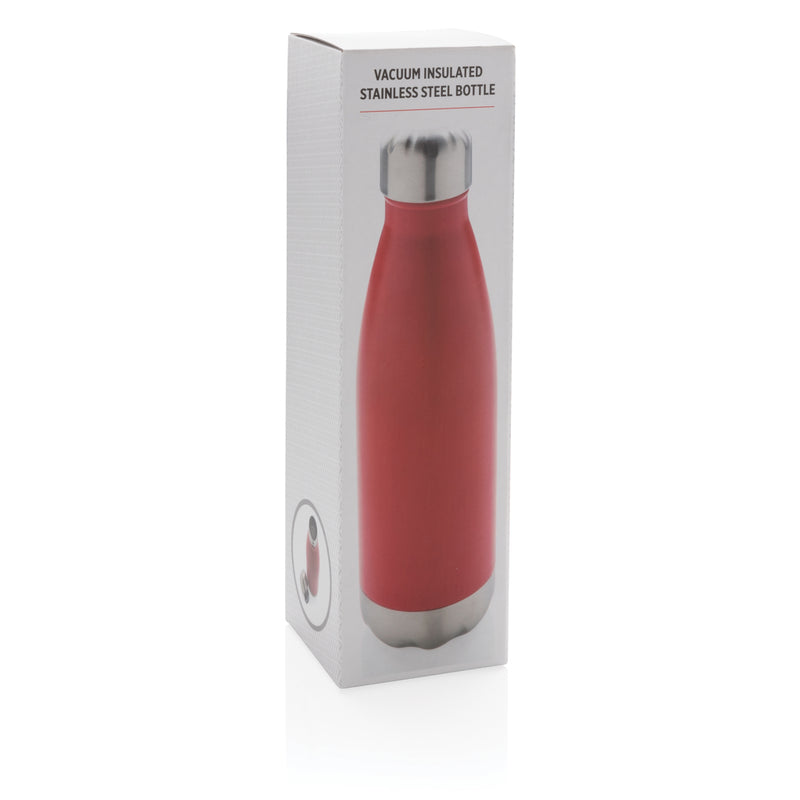 Load image into Gallery viewer, Stainless steel vacuum insulated water bottle by XD Collection, durable drinkware with a sleek design and secure lid.
