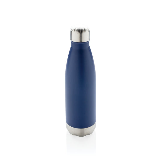 Stainless steel vacuum-insulated drinkware bottle by XD Collection with a sleek, matte finish and a secure screw-top lid.