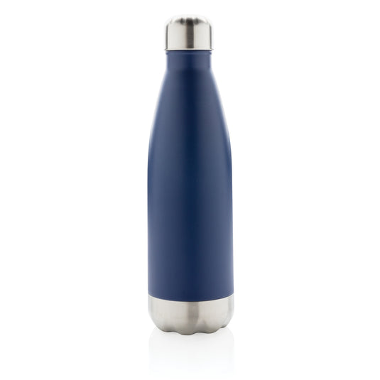 Stainless steel vacuum-insulated drinkware bottle by XD Collection with a sleek design and leak-proof lid.