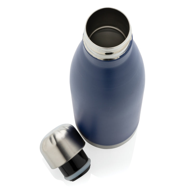 Load image into Gallery viewer, Stainless steel vacuum insulated drinkware bottle by XD Collection with a sleek design and secure lid for keeping beverages hot or cold.
