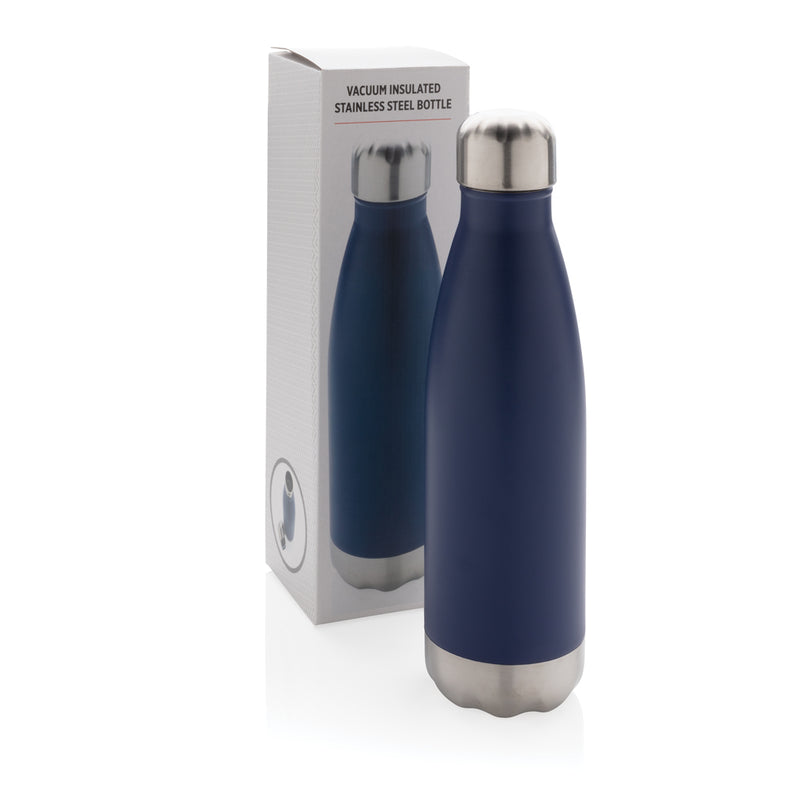 Load image into Gallery viewer, Stainless steel vacuum insulated bottle from XD Collection, drinkware with a sleek design for keeping beverages hot or cold.
