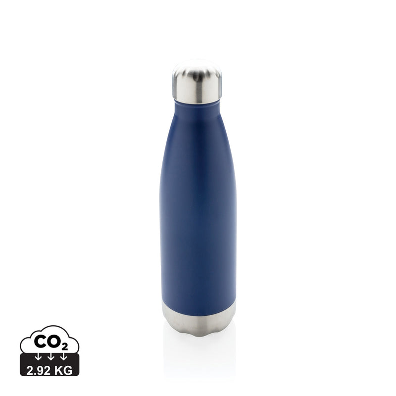 Load image into Gallery viewer, Stainless steel vacuum insulated bottle from XD Collection, durable drinkware with a sleek, modern design for hot and cold beverages.
