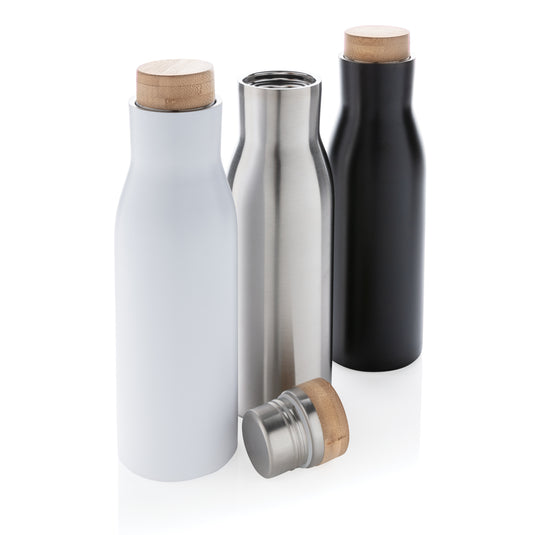 Clima leakproof vacuum bottle with steel lid - Custom Wood Designs