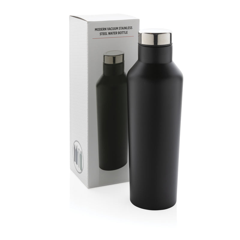 Load image into Gallery viewer, Modern vacuum stainless steel water bottle - Custom Wood Designs
