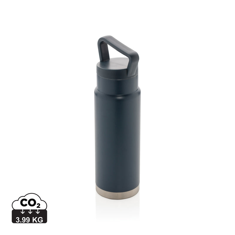 Load image into Gallery viewer, Leakproof vacuum on-the-go bottle by XD Collection, drinkware with handle for portable hydration and spill-resistant use.
