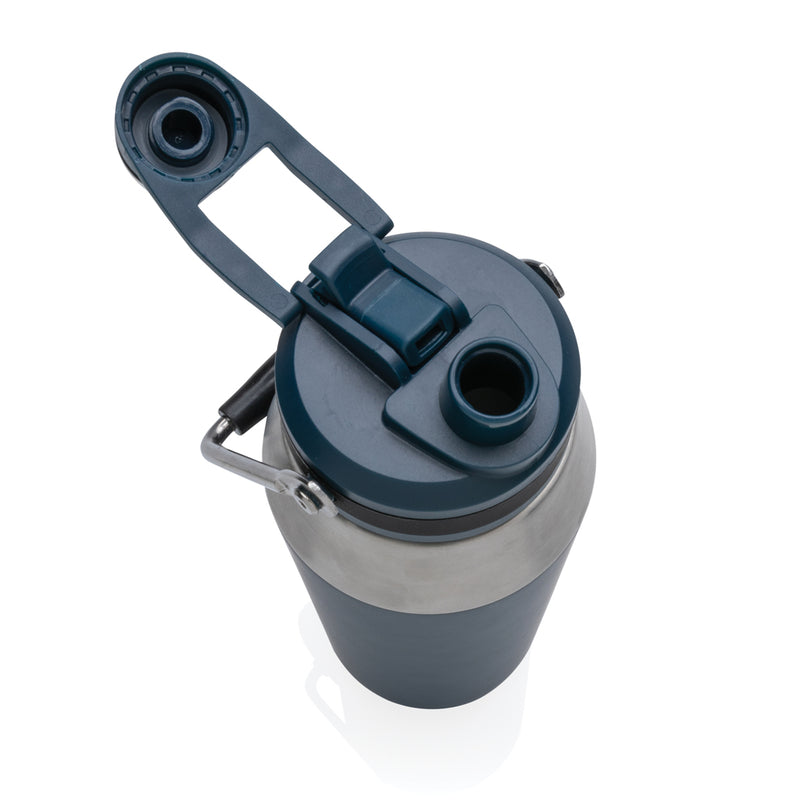 Load image into Gallery viewer, Vacuum stainless steel dual function lid bottle 1L - Custom Wood Designs
