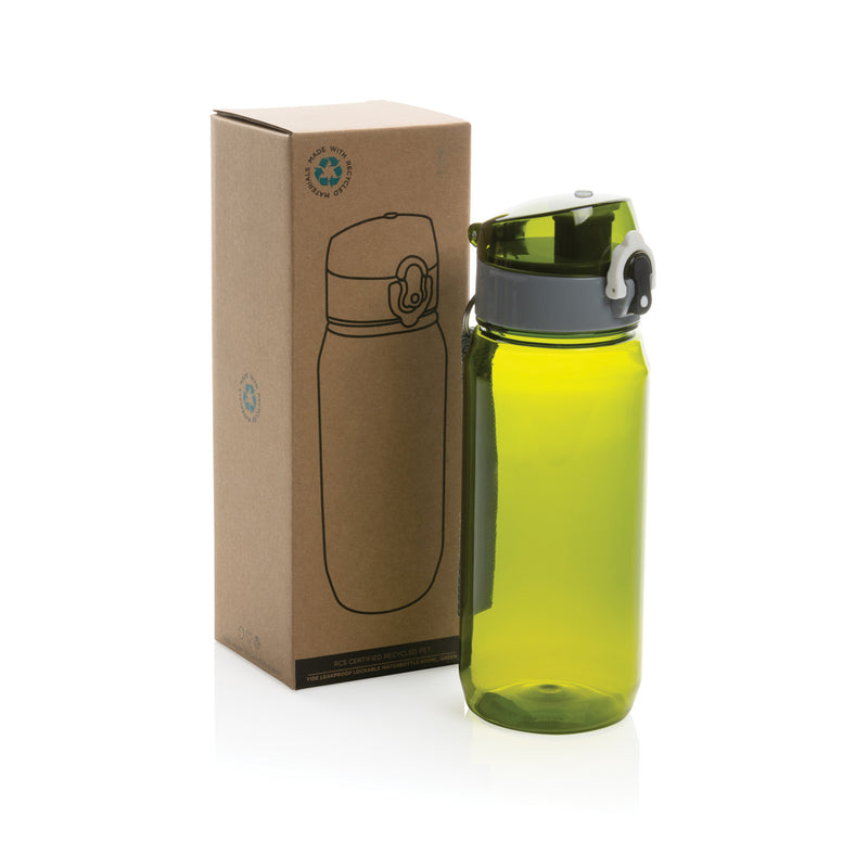 Load image into Gallery viewer, Yide RCS Recycled PET leakproof lockable waterbottle 600ml - Custom Wood Designs
