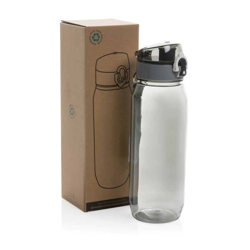 Load image into Gallery viewer, Yide RCS Recycled PET leakproof lockable waterbottle 800ml - Custom Wood Designs
