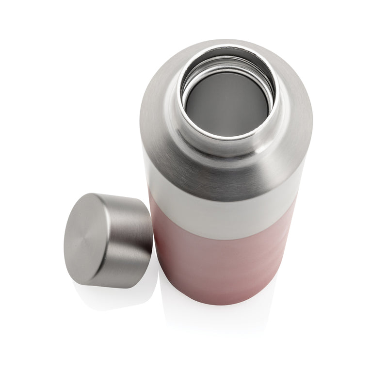 Load image into Gallery viewer, Fluid RCS certified recycled steel water bottle 600ml - Custom Wood Designs
