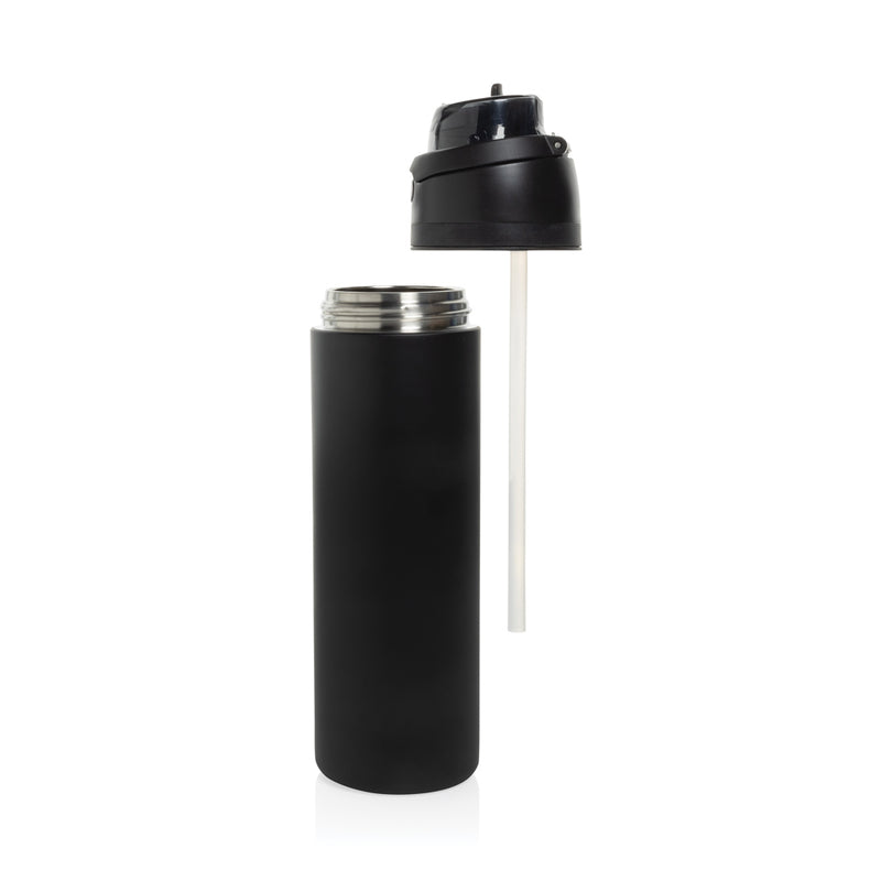 Load image into Gallery viewer, XD Collection Omni Sip RCS certified re-steel lockable 720ml bottle in stainless steel with a secure lid, drinkware for on-the-go hydration.
