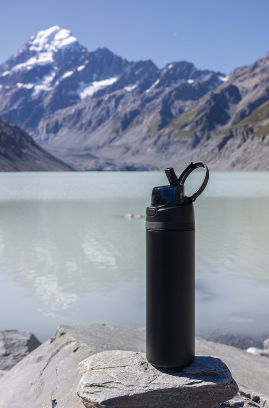 XD Collection Omni Sip RCS certified re-steel lockable 720ml drinkware bottle with secure lid and durable stainless steel design.