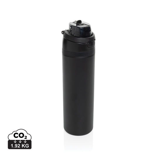 XD Collection Omni Sip RCS certified re-steel lockable 720ml drinkware bottle with secure lid and sleek stainless steel design.