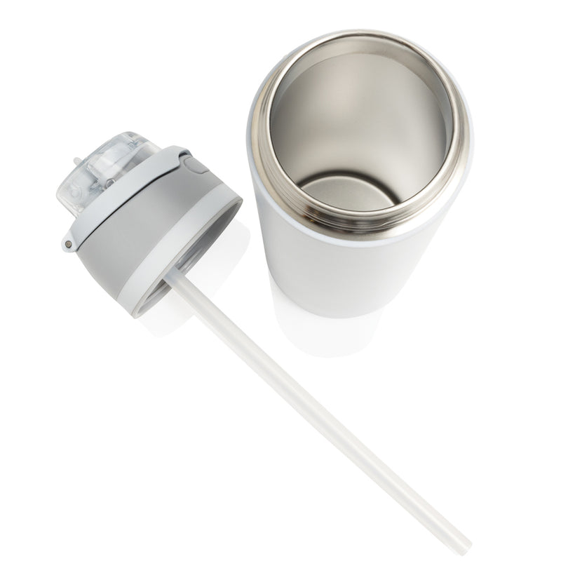 Load image into Gallery viewer, XD Collection Omni Sip RCS certified re-steel lockable 720ml bottle, metal drinkware with secure locking lid and sleek design.
