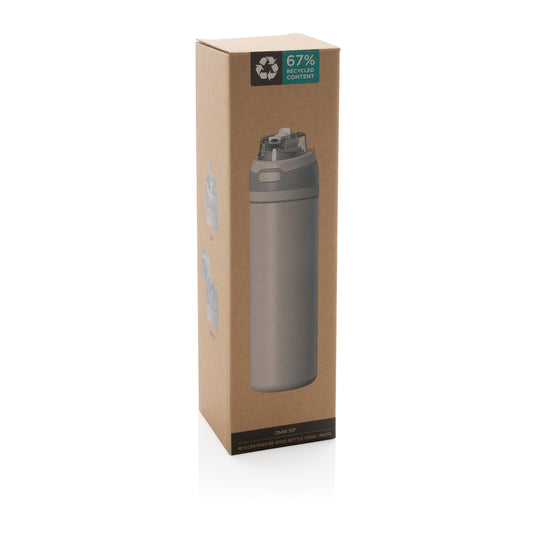 XD Collection Omni Sip RCS certified re-steel lockable 720ml drinkware bottle with secure lid and sleek design