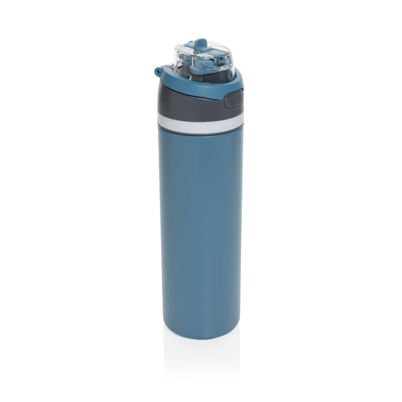 Load image into Gallery viewer, XD Collection Omni Sip RCS certified re-steel lockable bottle, 720ml, featuring a sleek stainless steel design and secure locking mechanism.
