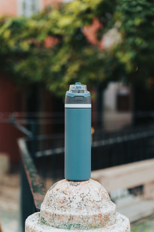 XD Collection Omni Sip RCS certified re-steel lockable 720ml bottle, stainless steel drinkware with secure lid and sleek design