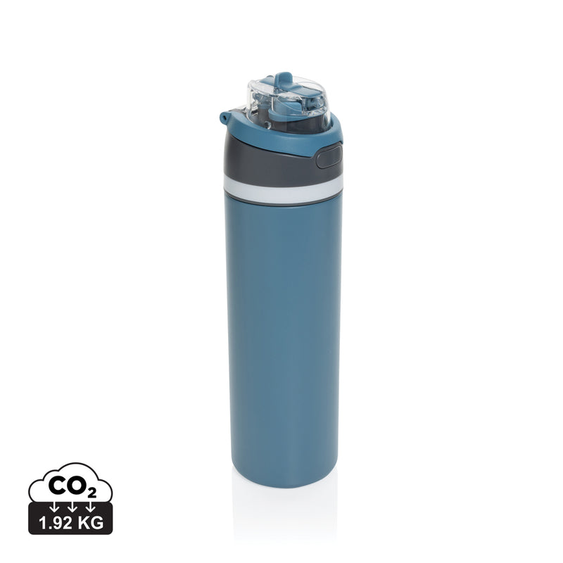 Load image into Gallery viewer, XD Collection Omni Sip RCS certified re-steel lockable 720ml bottle for drinkware, featuring a sleek design and secure locking mechanism.
