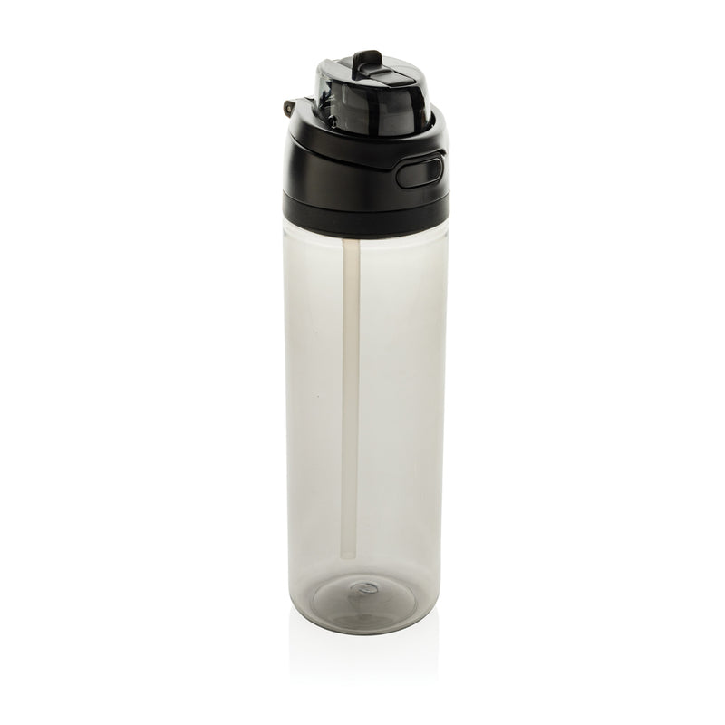 Load image into Gallery viewer, XD Collection Omni sip RCS RPET water bottle, 800ML, transparent drinkware with a screw cap and ergonomic design.
