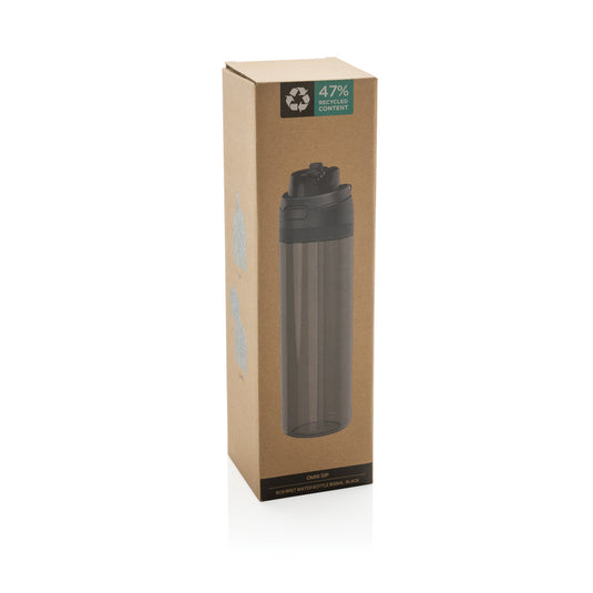 XD Collection Omni Sip RCS RPET 800ML water bottle, clear drinkware with a secure lid and ergonomic design.