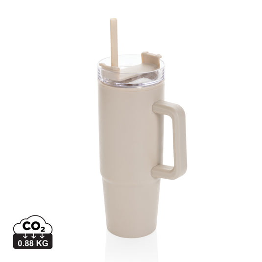 Tana RCS plastic tumbler with handle 900ml - Custom Wood Designs