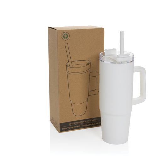 Tana RCS plastic tumbler with handle 900ml - Custom Wood Designs