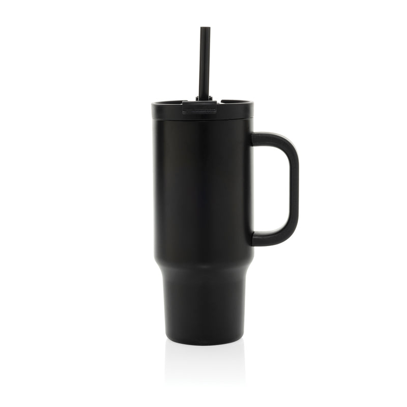Load image into Gallery viewer, XD Collection Cruiser RCS recycled leakproof compact tumbler 480ML in stainless steel with a sleek design for on-the-go drinking.
