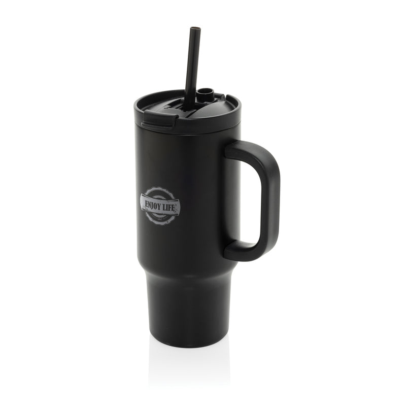 Load image into Gallery viewer, XD Collection Cruiser RCS recycled leakproof compact tumbler 480ML drinkware with a sleek design and secure lid.
