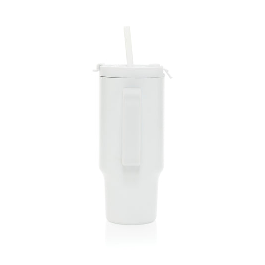 Recycled XD Collection Cruiser RCS leakproof 480ML compact tumbler for drinks, with a sleek design and secure lid.