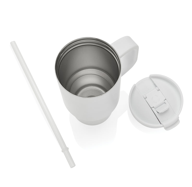 Load image into Gallery viewer, Recycled Cruiser RCS leakproof compact tumbler by XD Collection, 480ML, showing the sleek design and leakproof lid.
