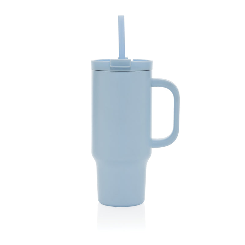 Load image into Gallery viewer, Cruiser RCS recycled leakproof compact tumbler by XD Collection in 480ml size, shown in a close-up with a sleek design.
