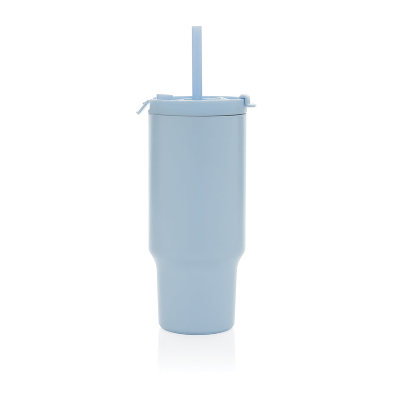 Load image into Gallery viewer, Cruiser RCS recycled leakproof compact tumbler by XD Collection, 480ML drinkware, showing the sleek reusable design and lid.
