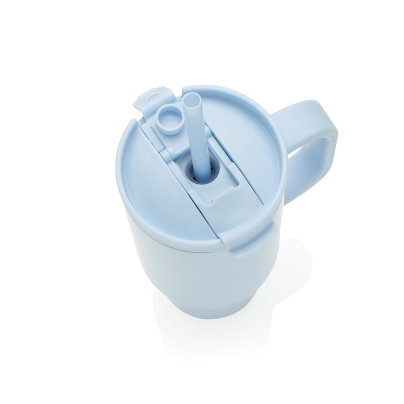 Load image into Gallery viewer, XD Collection Cruiser RCS recycled leakproof compact tumbler 480ML for drinks, with a sleek, durable design and spill-proof lid.
