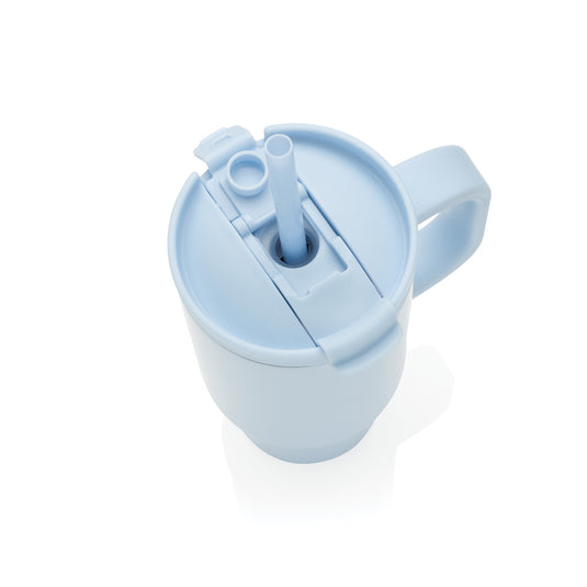 XD Collection Cruiser RCS recycled leakproof compact tumbler 480ML for drinks, with a sleek, durable design and spill-proof lid.
