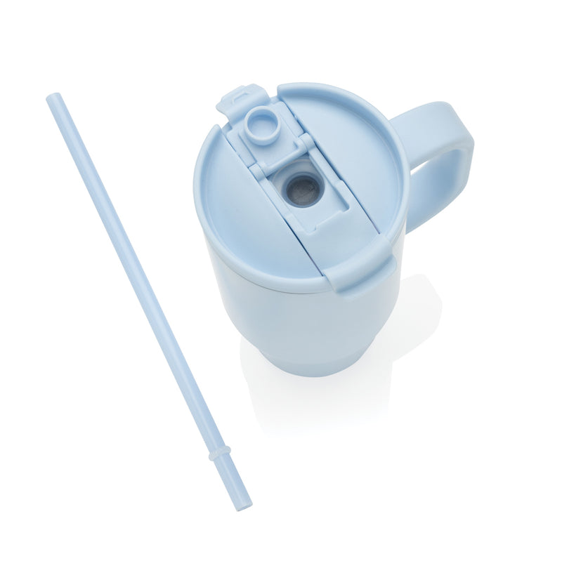 Load image into Gallery viewer, XD Collection Cruiser RCS recycled leakproof 480ML compact tumbler, eco-friendly drinkware with secure lid and sleek design.
